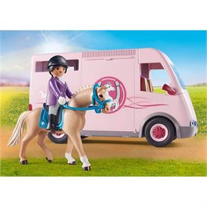 Playmobil Horse Transporter with Trainer 71237